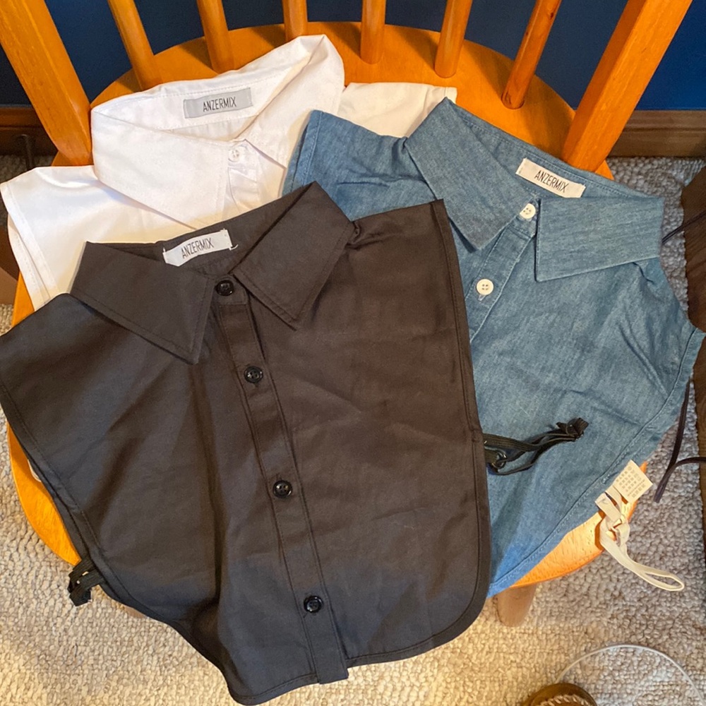 3 one size collared dickies
